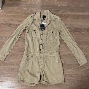 Joe’s Khaki Longsleeve Romper